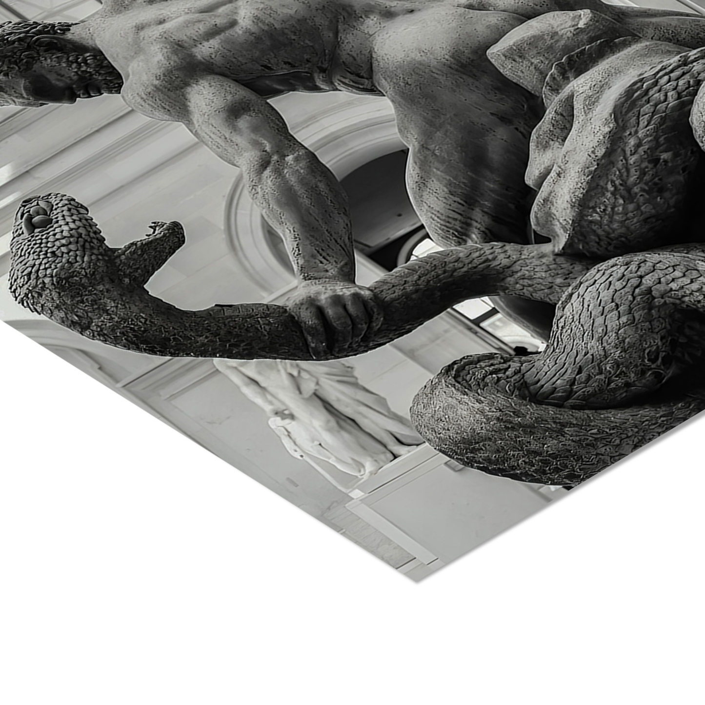 Hercules Sculpture Poster