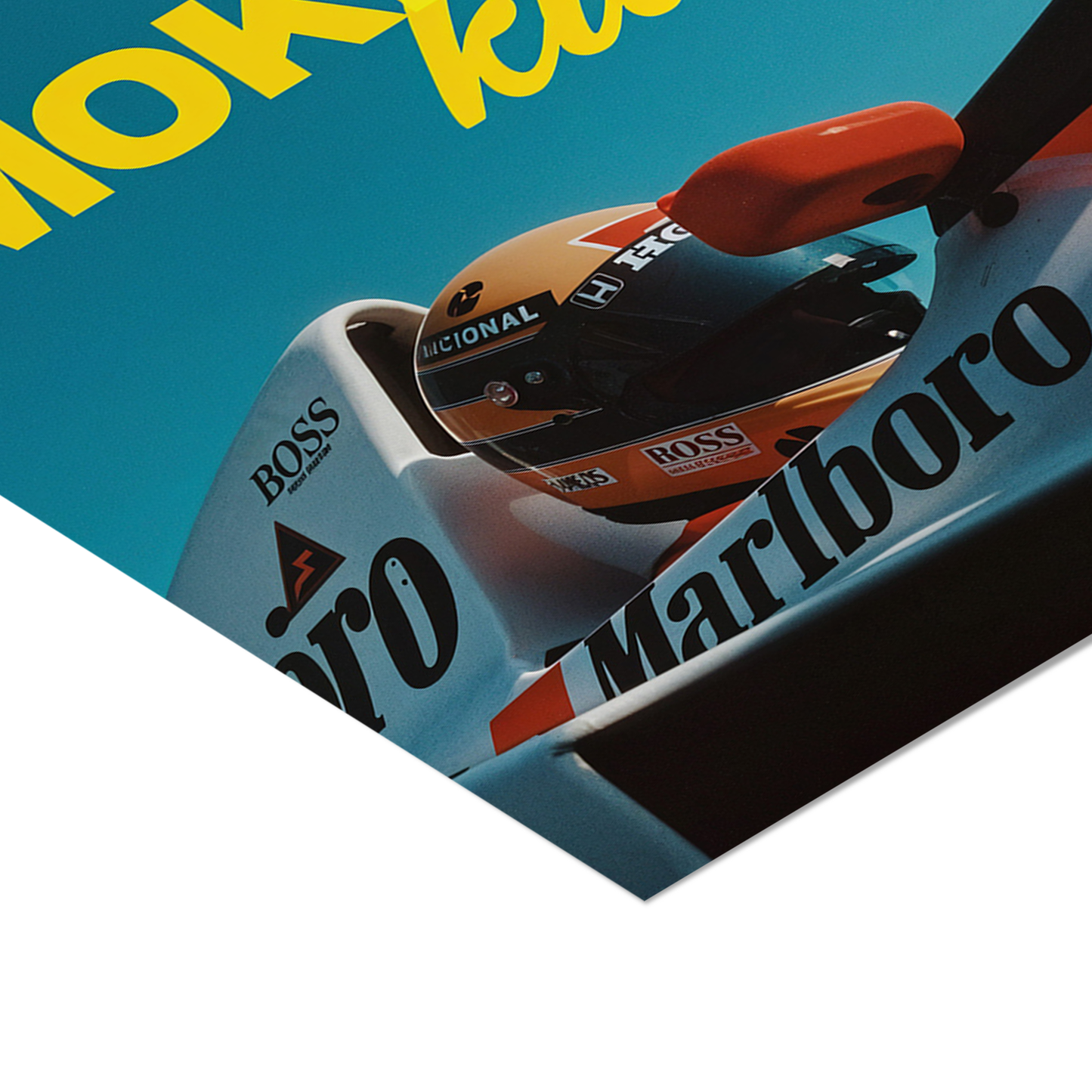 Ayrton Senna - “Smoking Kills” Poster