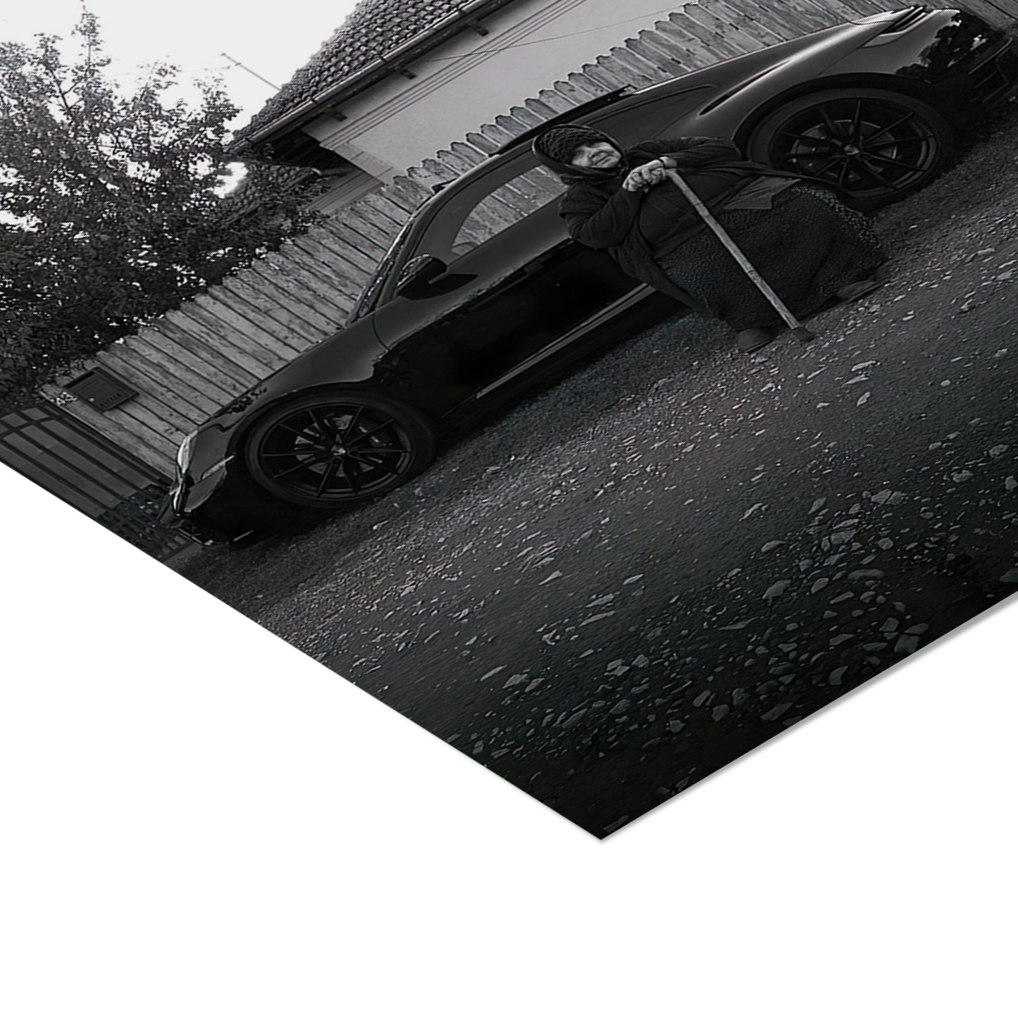 Babushka & Porsche Poster