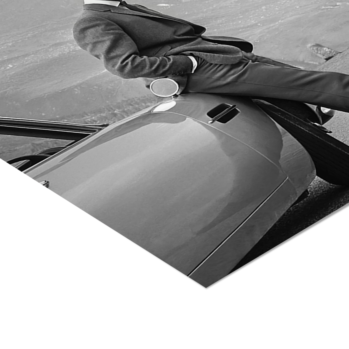 Classic Gentleman Automotive Poster