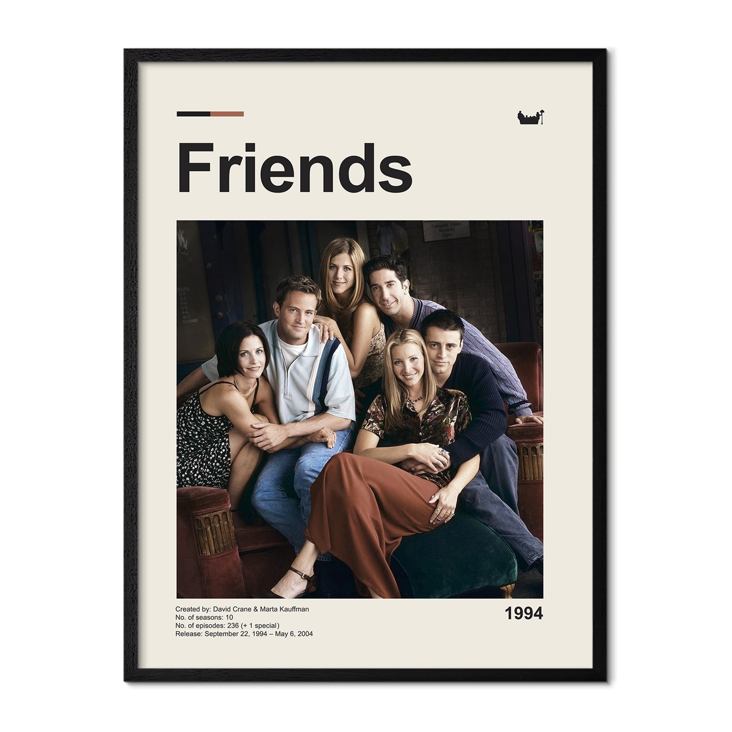 Friends Vintage Poster