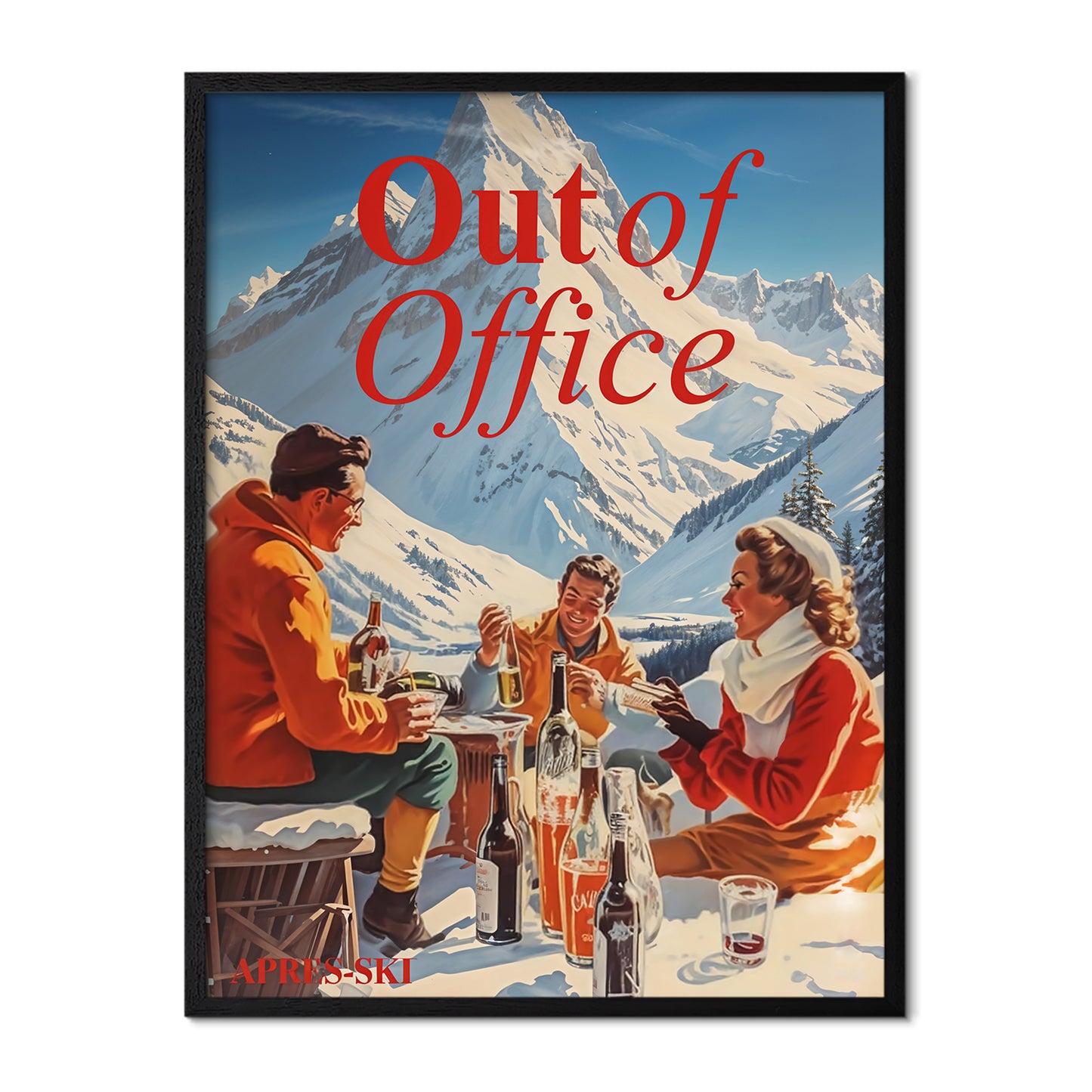 Vintage Après-Ski Poster