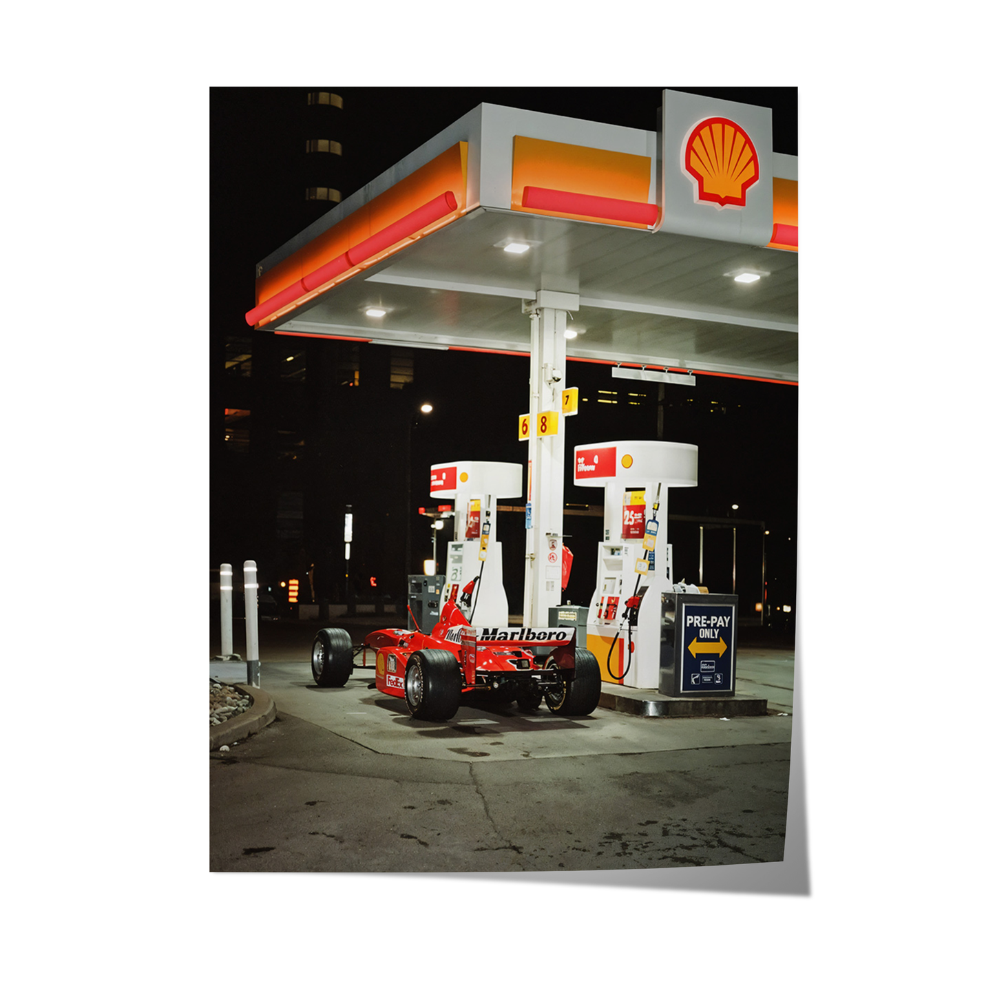 Ferrari - Pit Stop Poster