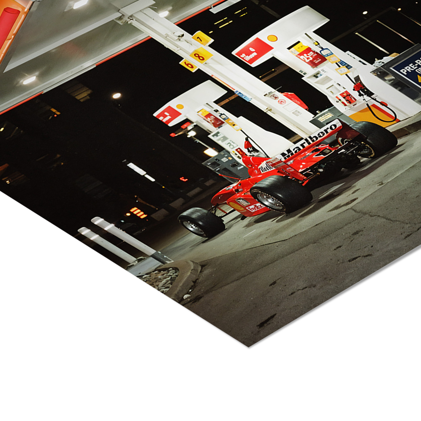 Ferrari - Pit Stop Poster