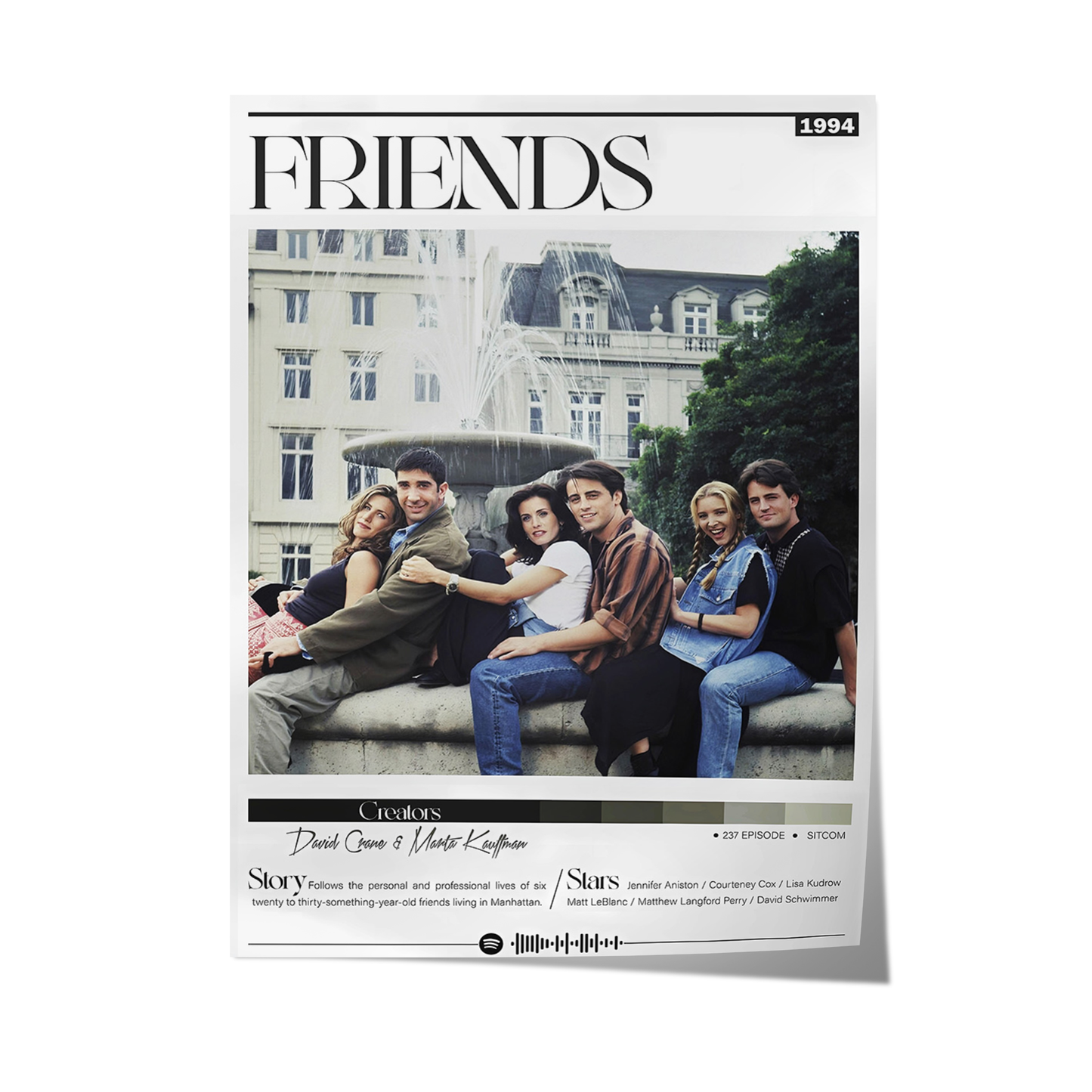 Friends Editorial Poster