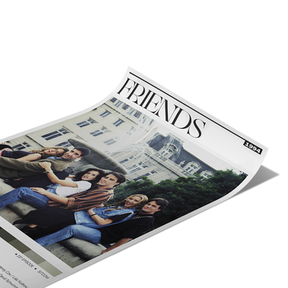 Friends Editorial Poster