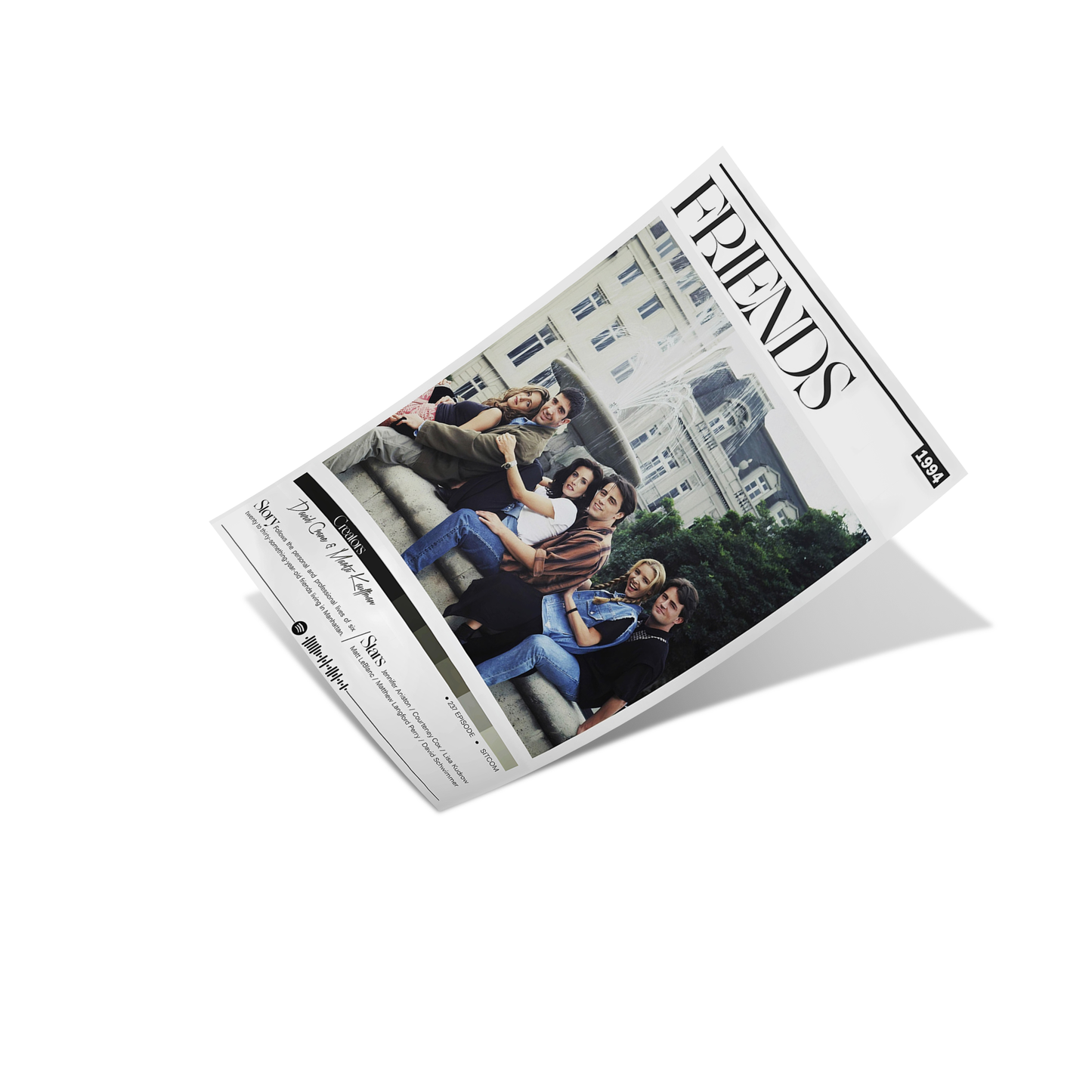 Friends Editorial Poster