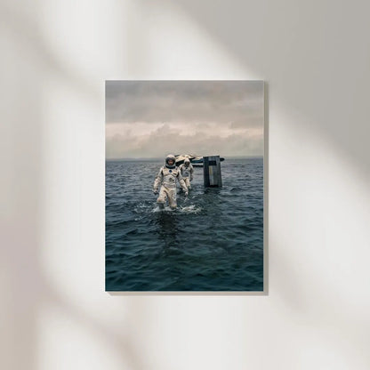 Astronauts at Sea – Cinematic Sci-Fi Wall Art