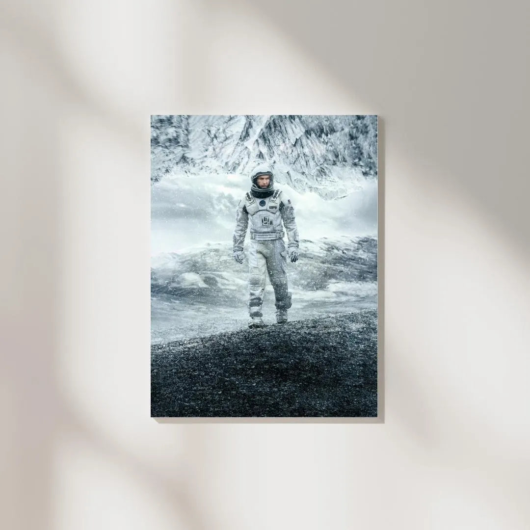 Astronaut in Ice – Cinematic Sci-Fi Wall Art