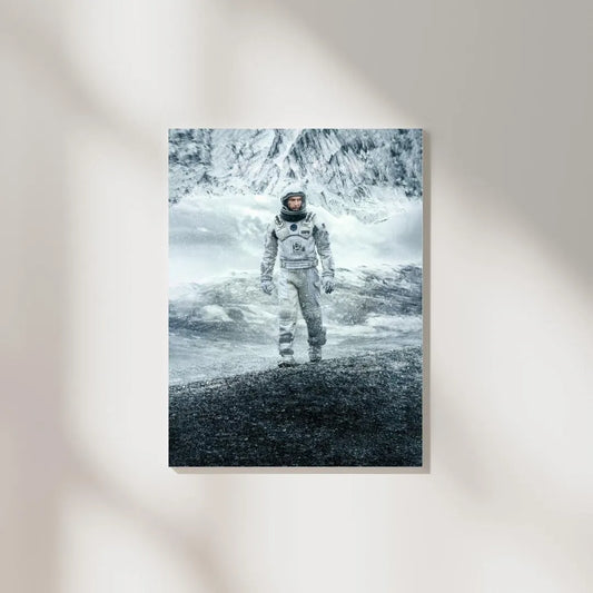 Astronaut in Ice – Cinematic Sci-Fi Wall Art