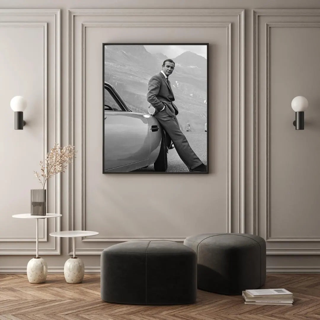 Classic Gentleman Automotive Poster