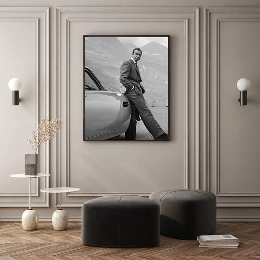 Classic Gentleman Automotive Poster