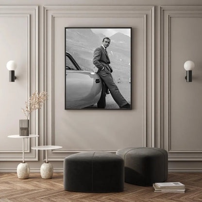 Classic Gentleman Automotive Poster