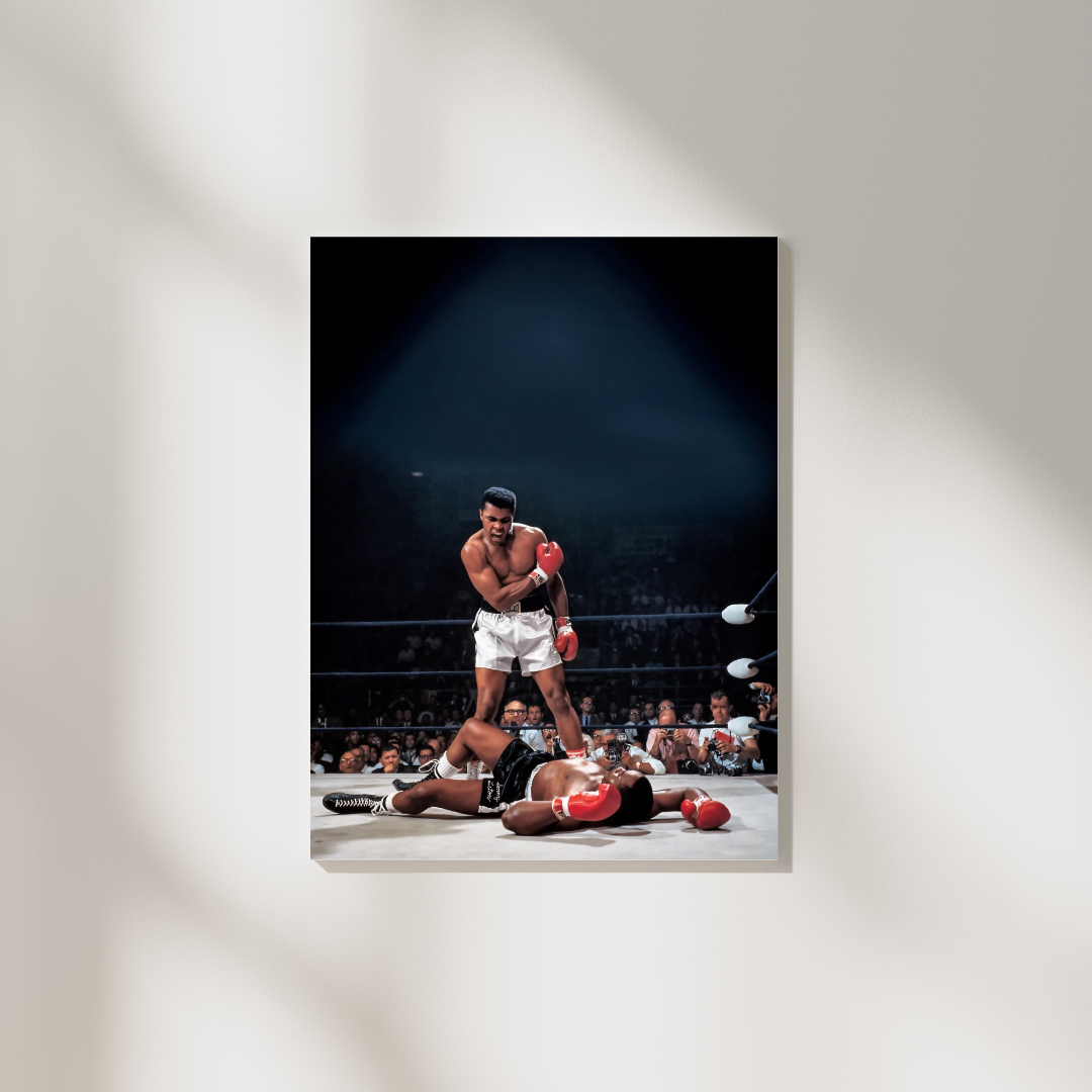 Iconic Boxing Knockout Poster