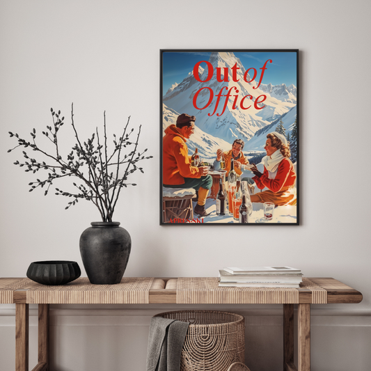 Vintage Après-Ski Poster