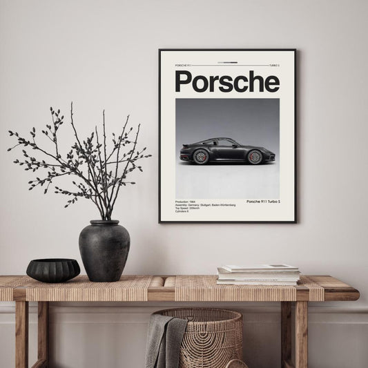 Porsche 911 Turbo S Poster