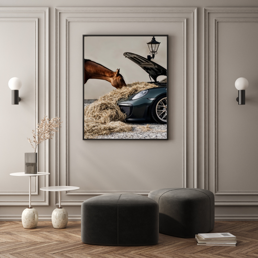 Horsepower Meets Automotive Poster