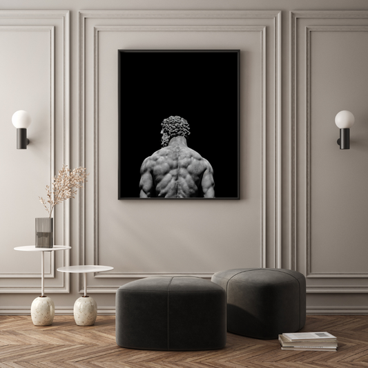 Farnese Hercules Statue Poster