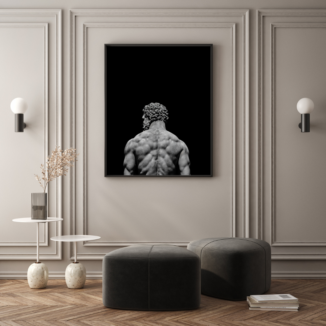 Farnese Hercules Statue Poster