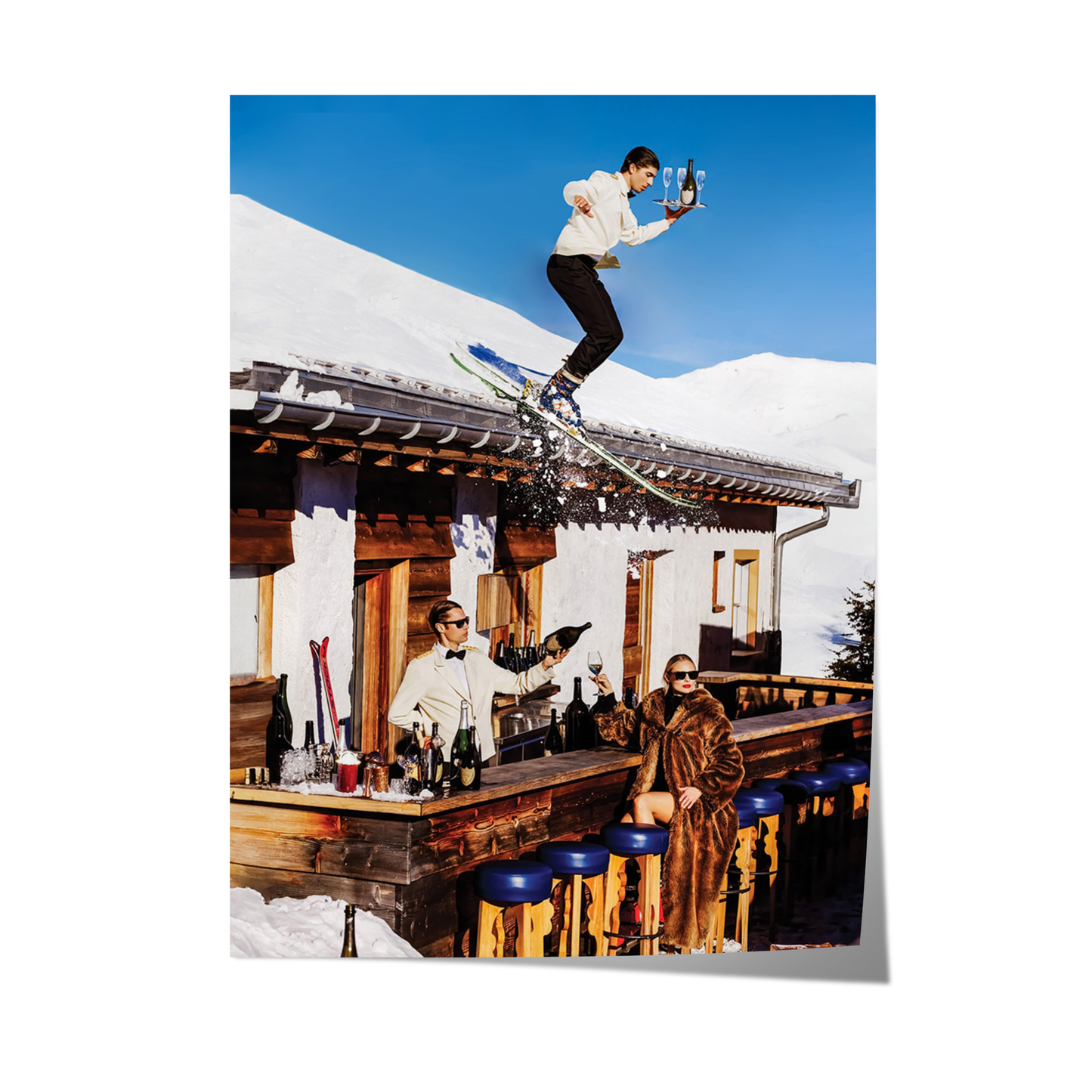 Après-Ski Elegance Poster