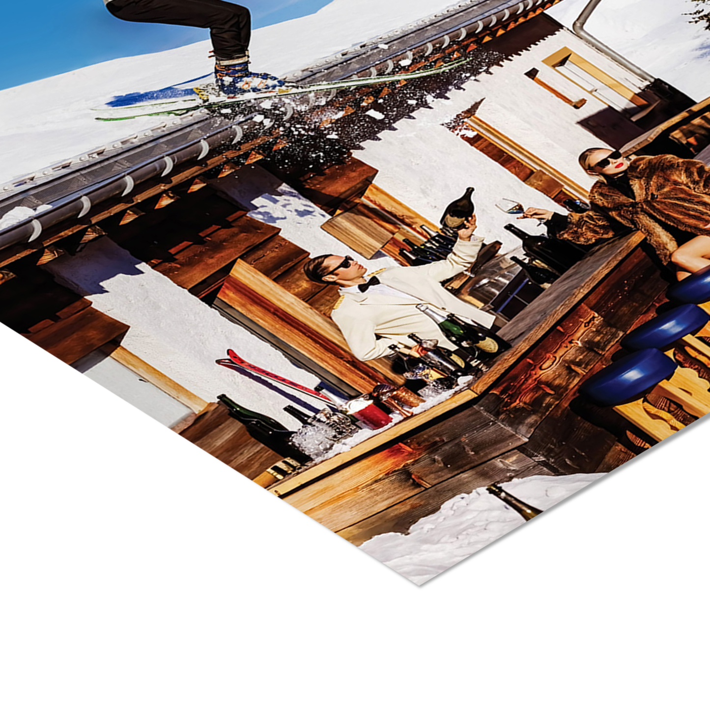 Après-Ski Elegance Poster