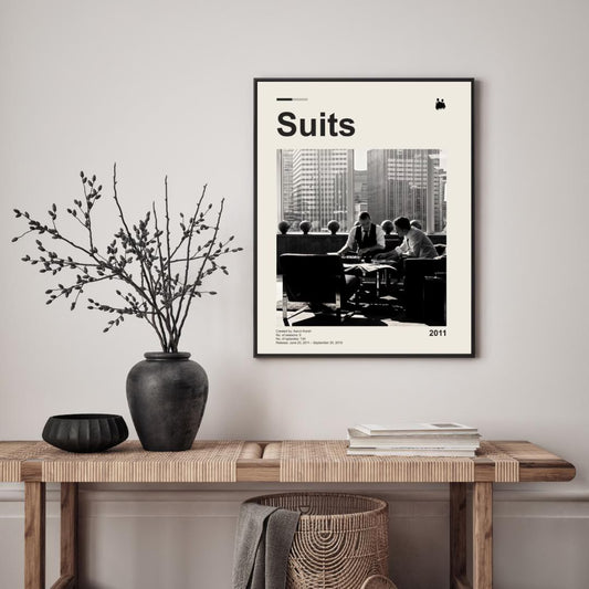 Suits Vintage Poster