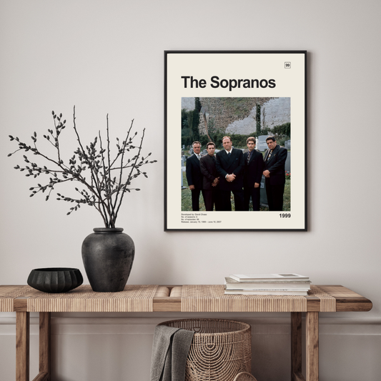 The Sopranos - Vintage Poster