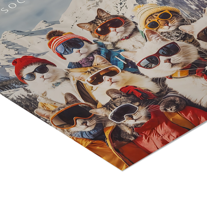 Après Ski – Social Cats Club Poster