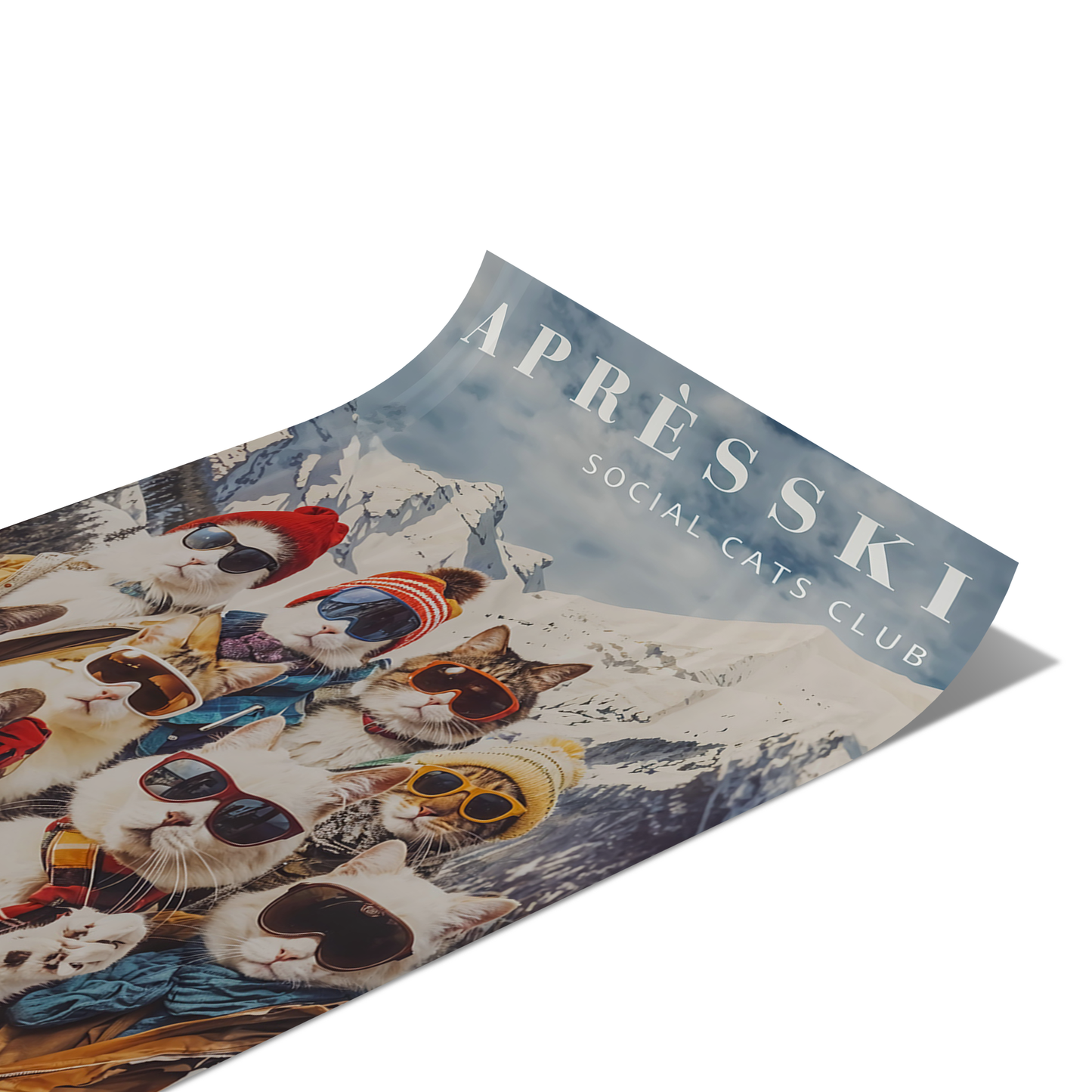 Après Ski – Social Cats Club Poster