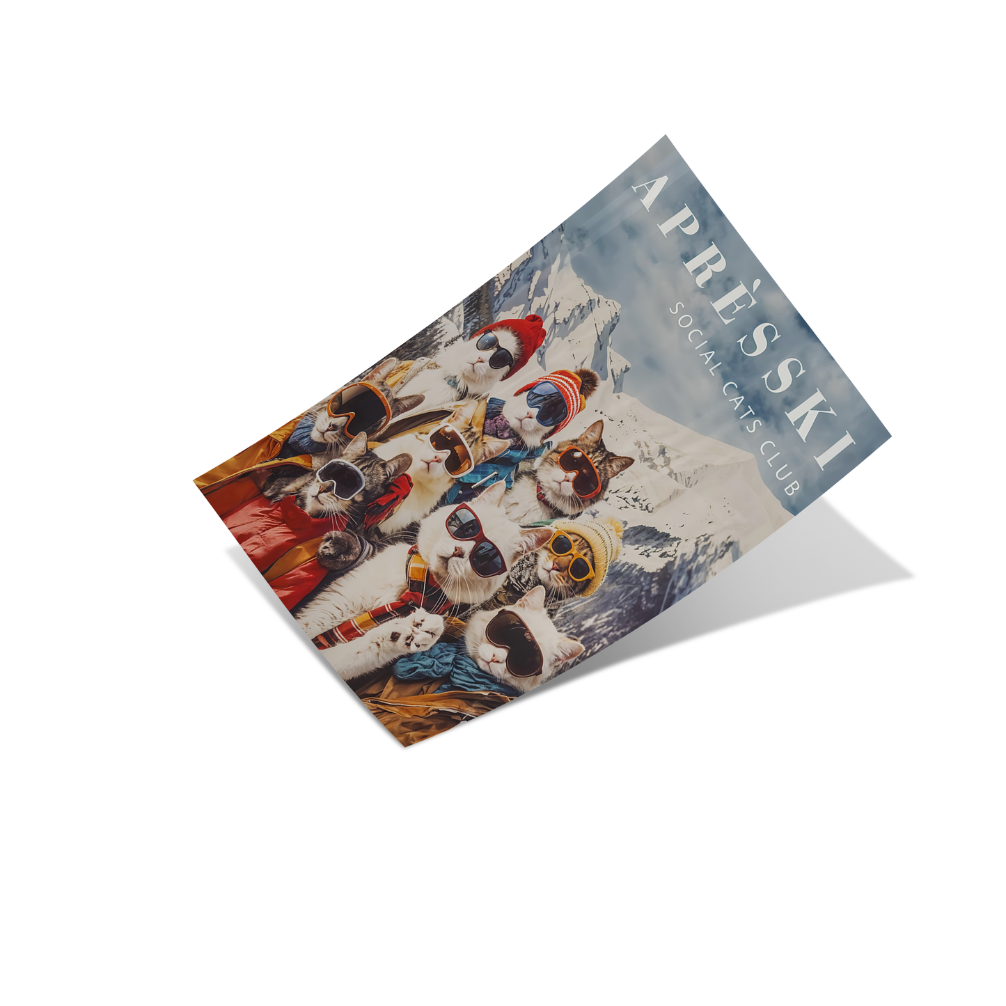 Après Ski – Social Cats Club Poster