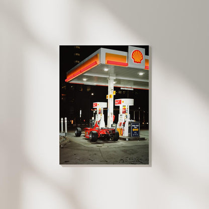 Ferrari - Pit Stop Poster