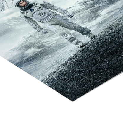 Astronaut in Ice – Cinematic Sci-Fi Wall Art