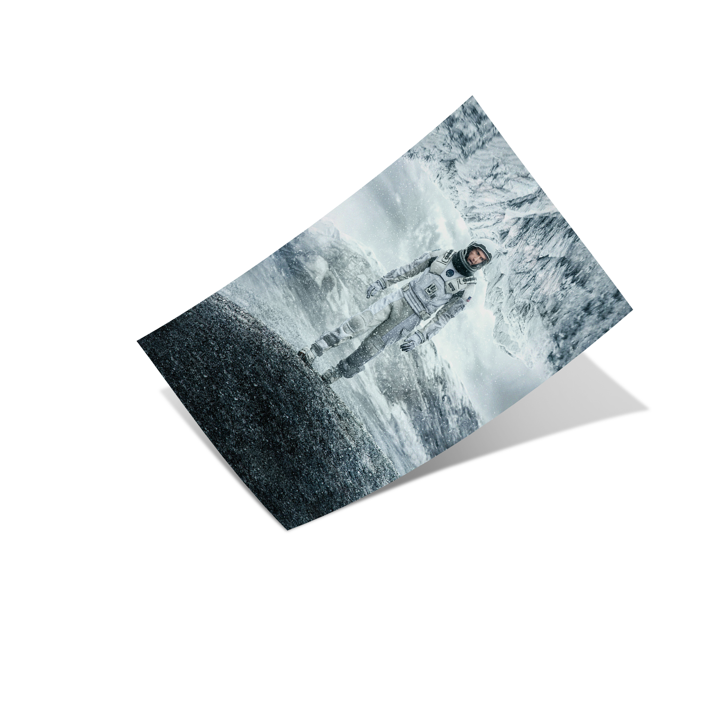 Astronaut in Ice – Cinematic Sci-Fi Wall Art