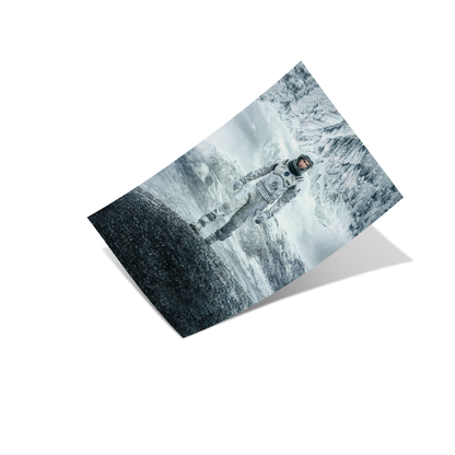 Astronaut in Ice – Cinematic Sci-Fi Wall Art