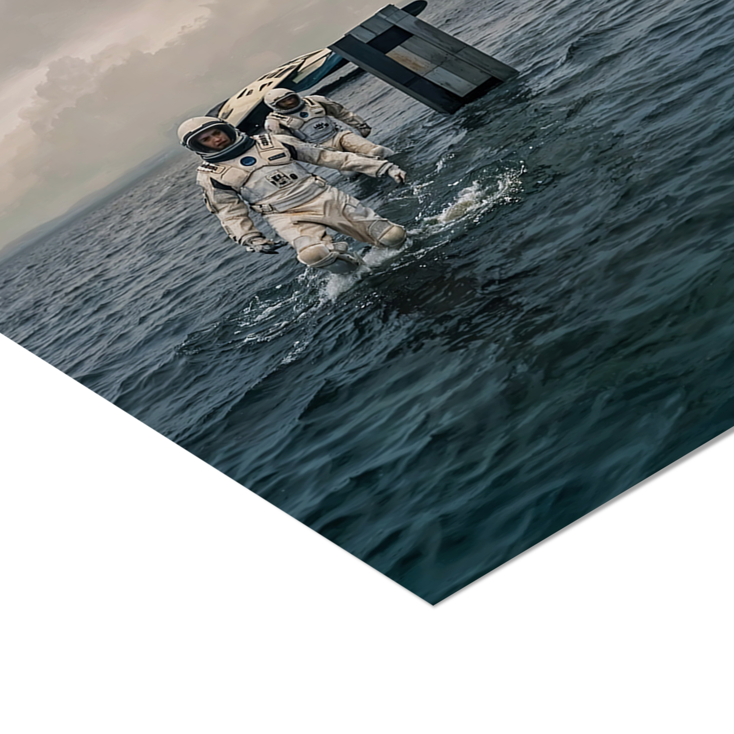 Astronauts at Sea – Cinematic Sci-Fi Wall Art