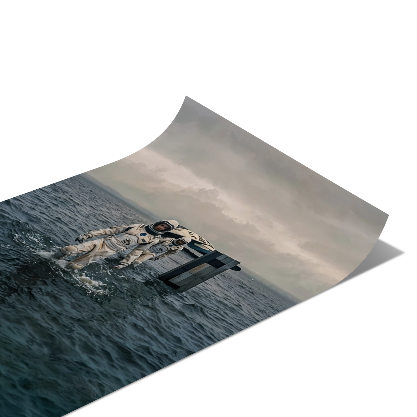 Astronauts at Sea – Cinematic Sci-Fi Wall Art