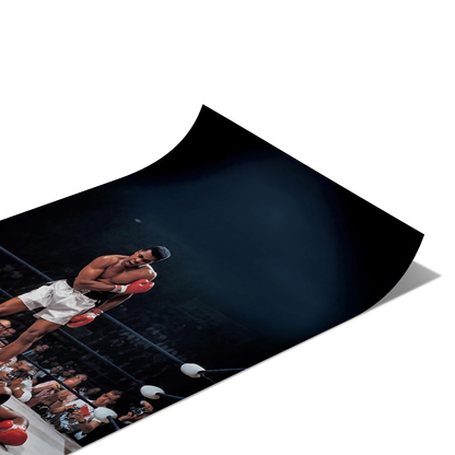 Iconic Boxing Knockout Poster