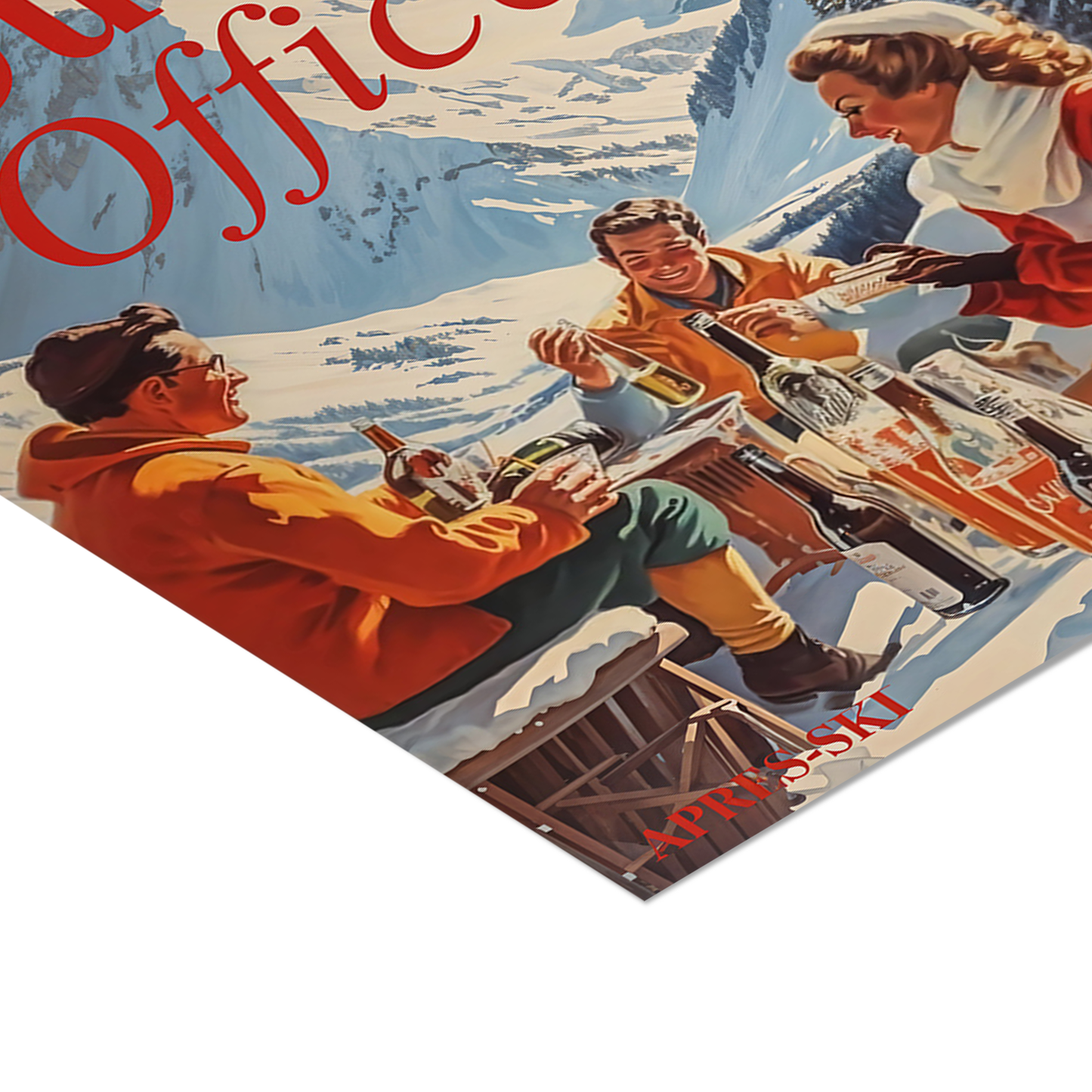 Vintage Après-Ski Poster