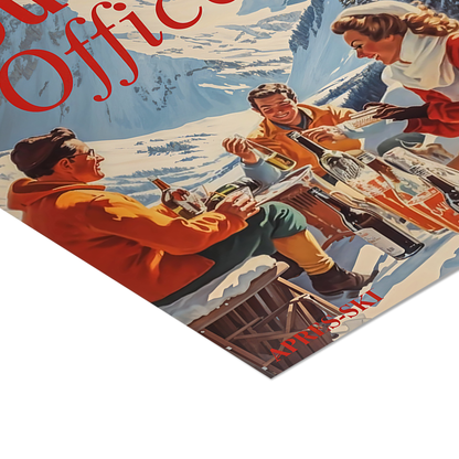 Vintage Après-Ski Poster