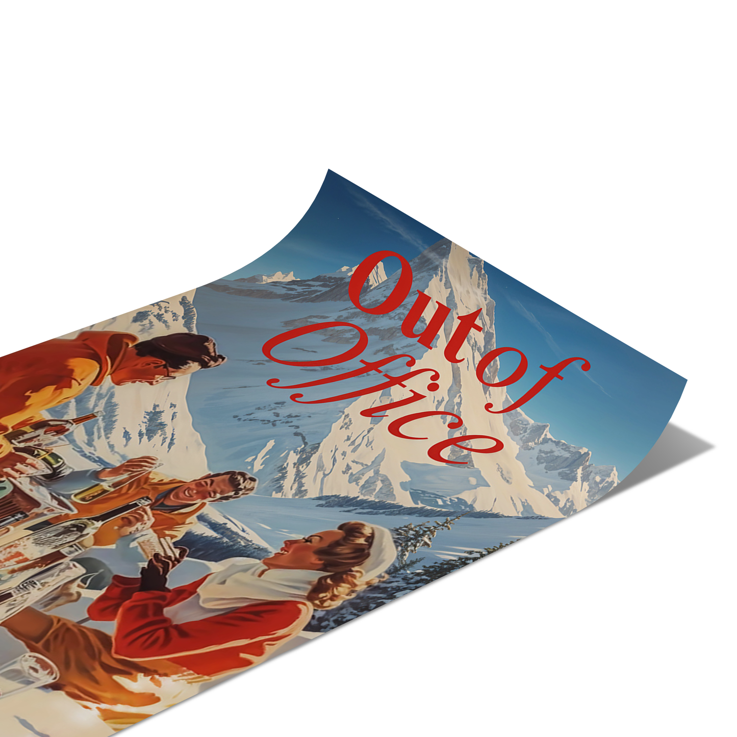 Vintage Après-Ski Poster