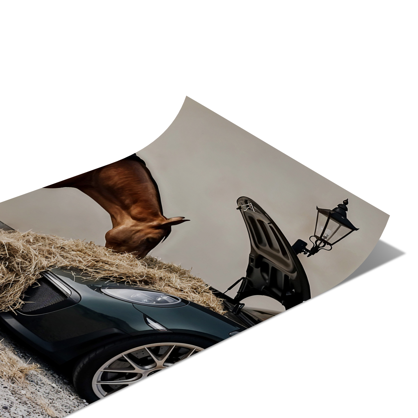 Horsepower Meets Automotive Poster