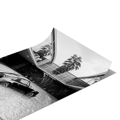 Submerged Porsche Poster