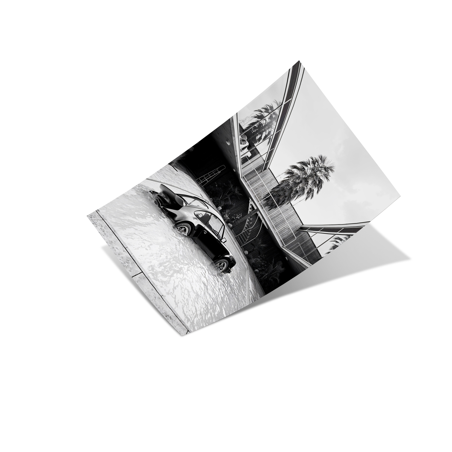 Submerged Porsche Poster