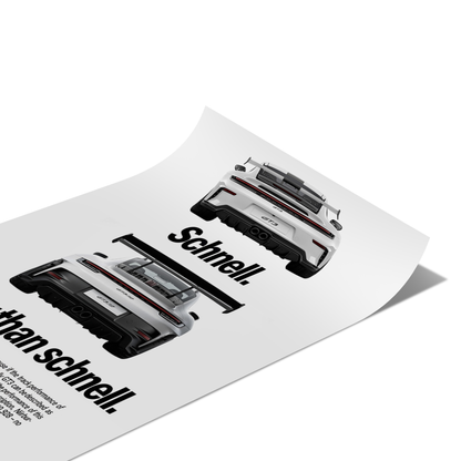 Porsche Schnell Poster