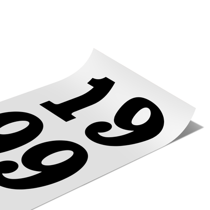 “1999” - Black & White Poster