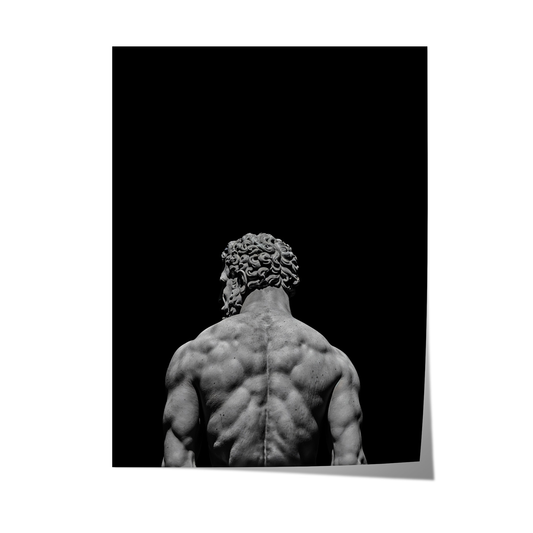 Farnese Hercules Statue Poster