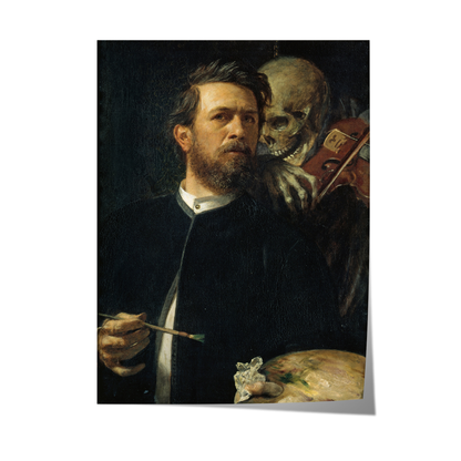 Self-Portrait with Death Poster