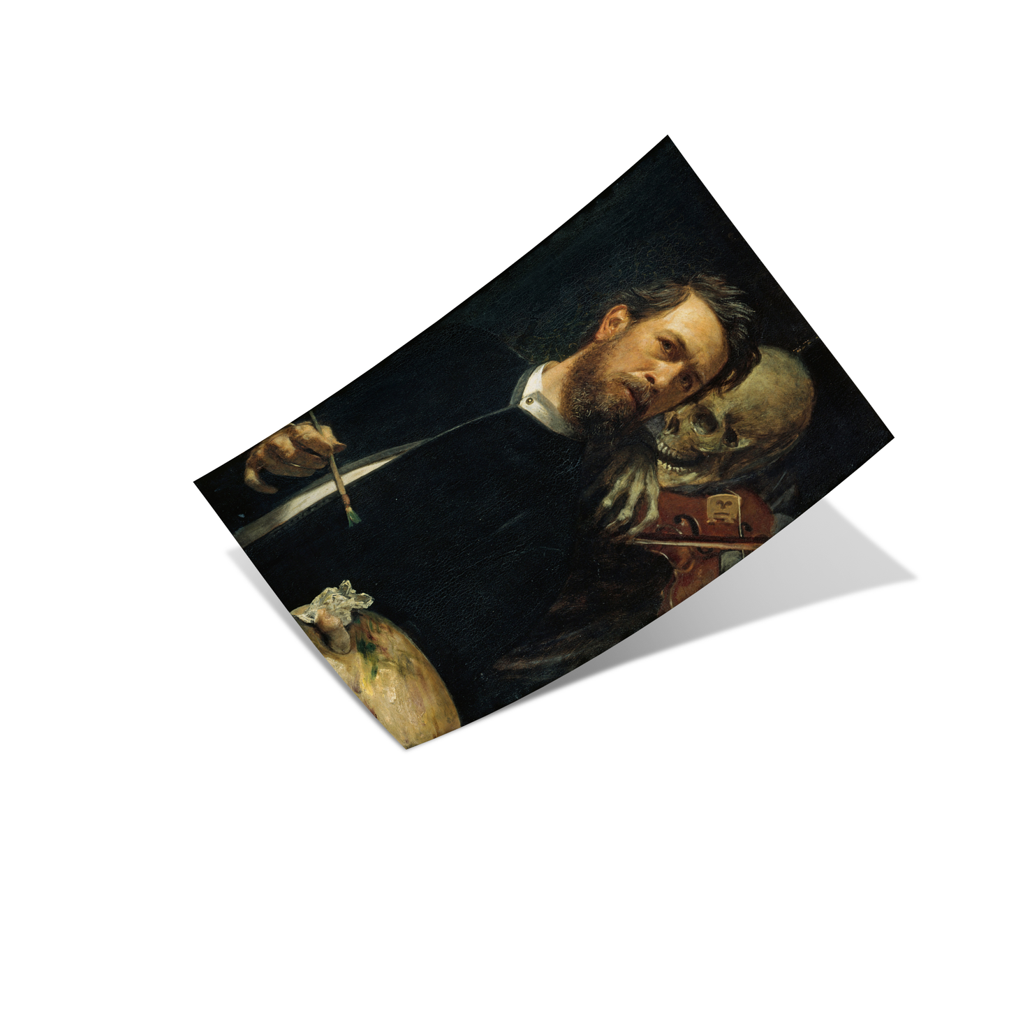 Self-Portrait with Death Poster