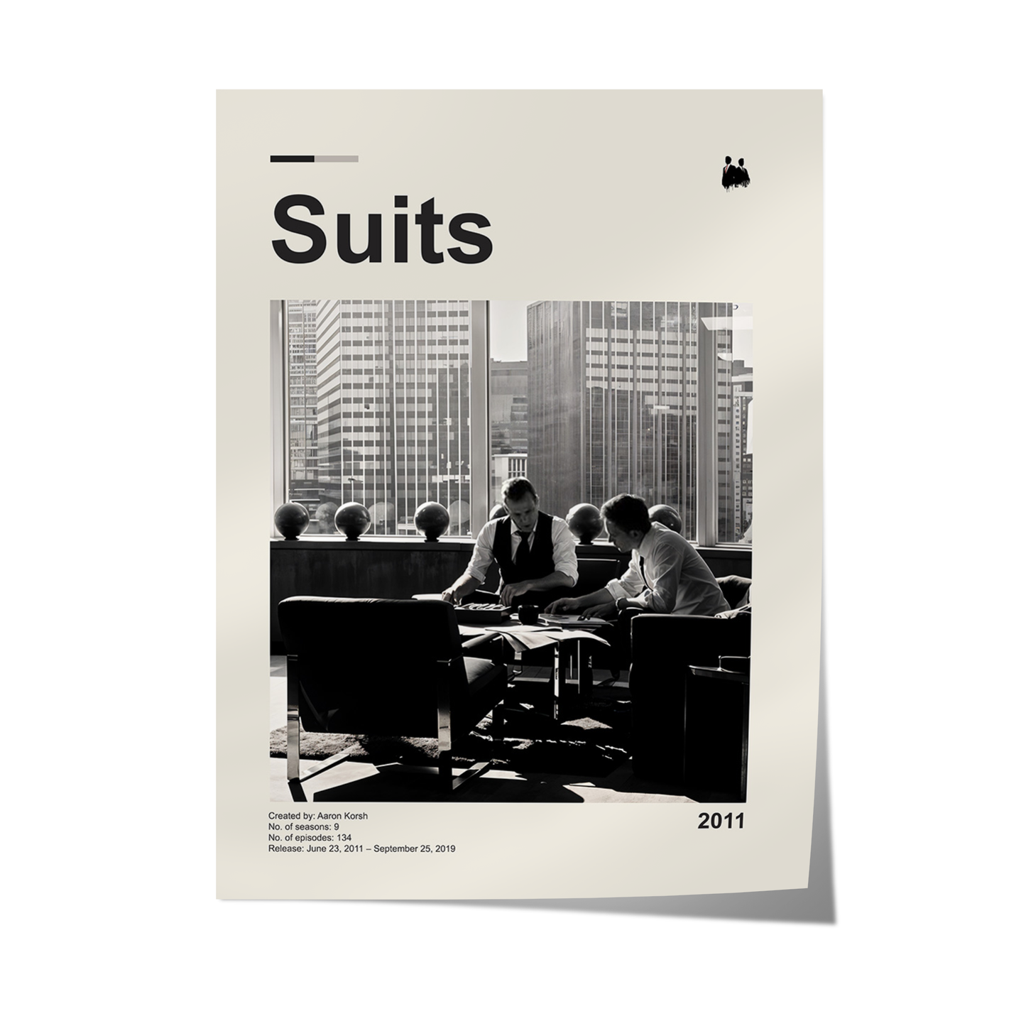 Suits Vintage Poster