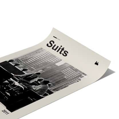 Suits Vintage Poster